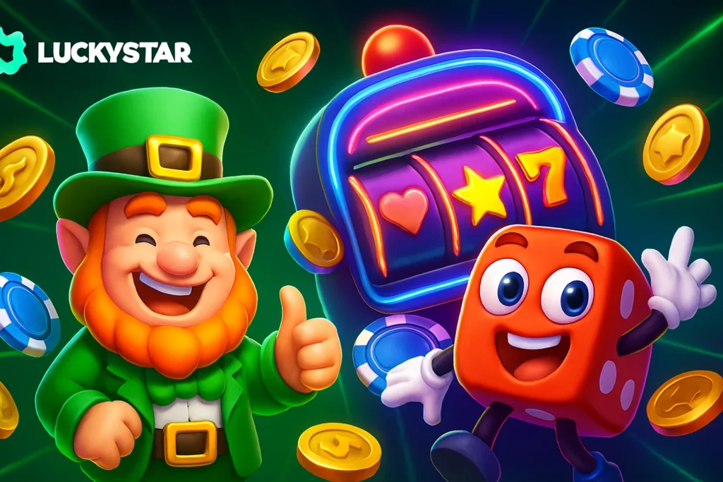 Lucky Star Chile dashboard en español mostrando saldo CLP, bonos activos y barra de progreso VIP